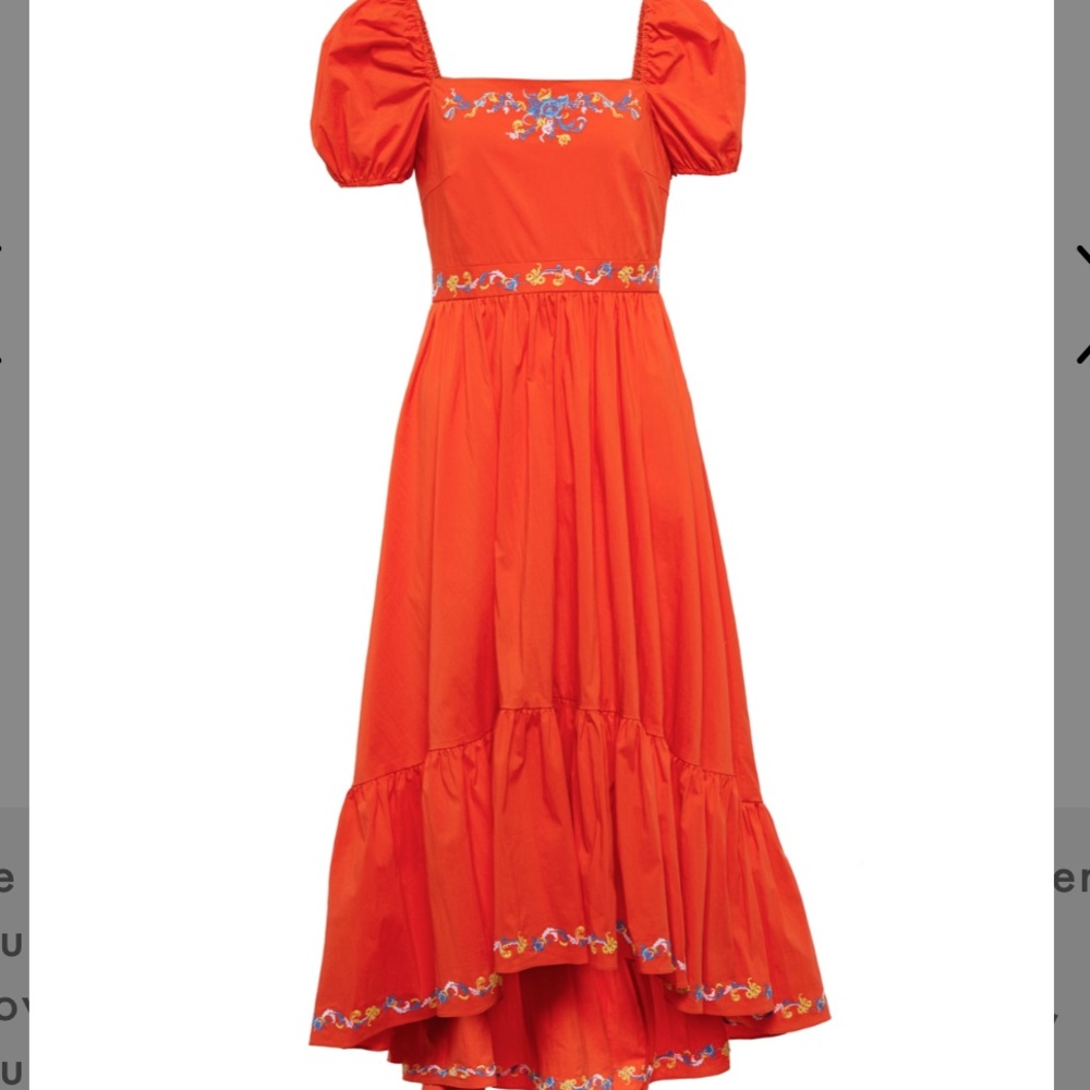 Amazing Caroline Constas red Hayden dress!! Brand new Size M, NWT!